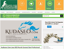 Tablet Screenshot of kudaseo.com